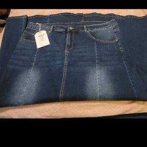 Inherit Clothing denim maxi skirts